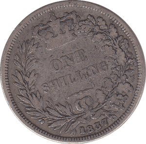 1837 SHILLING ( GF ) - SHILLING - Cambridgeshire Coins