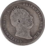 1837 SHILLING ( NF ) - Shilling - Cambridgeshire Coins