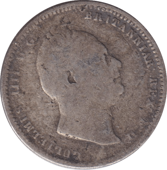 1837 SHILLING ( NF ) - SHILLING - Cambridgeshire Coins