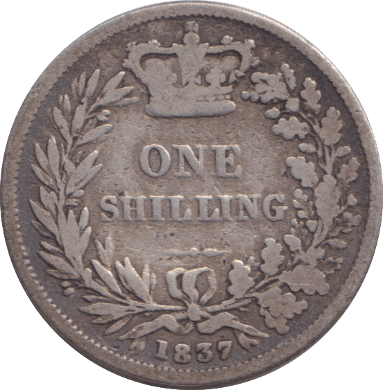 1837 SHILLING ( NF ) - SHILLING - Cambridgeshire Coins