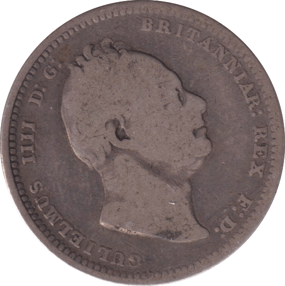 1837 SHILLING ( NF ) - SHILLING - Cambridgeshire Coins