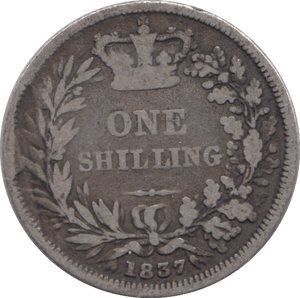 1837 SHILLING ( NF ) - Shilling - Cambridgeshire Coins