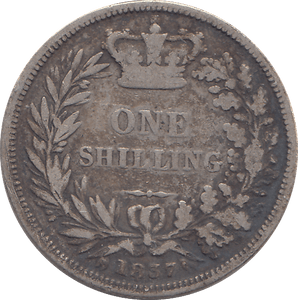 1837 SHILLING ( NF ) - WORLD COINS - Cambridgeshire Coins