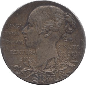 1837 SILVER DIAMOND JUBILEE MEDALLION - SILVER WORLD COINS - Cambridgeshire Coins