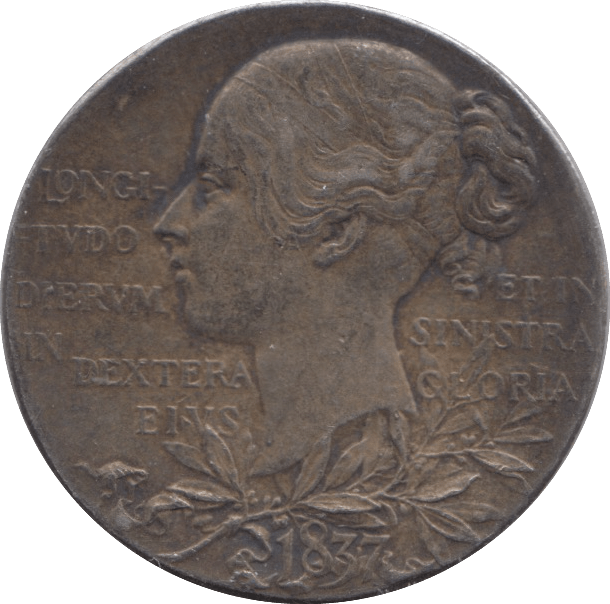 1837 SILVER DIAMOND JUBILEE MEDALLION - SILVER WORLD COINS - Cambridgeshire Coins