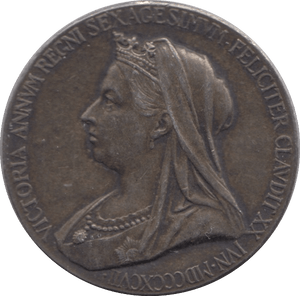 1837 SILVER DIAMOND JUBILEE MEDALLION - SILVER WORLD COINS - Cambridgeshire Coins