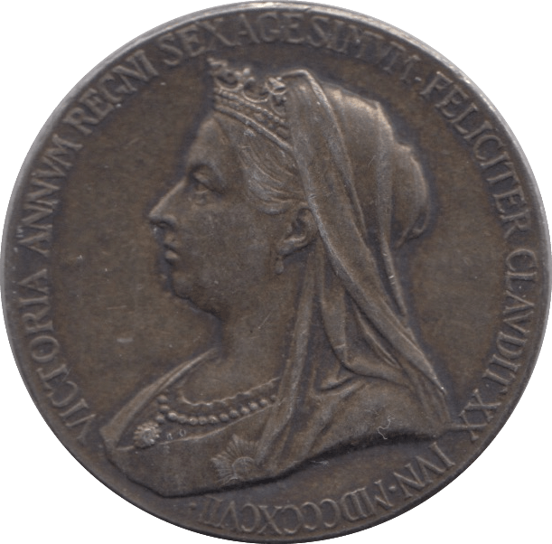 1837 SILVER DIAMOND JUBILEE MEDALLION - SILVER WORLD COINS - Cambridgeshire Coins