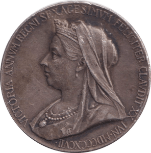 1837 SILVER DIAMOND JUBILEE MEDALLION - WORLD COINS - Cambridgeshire Coins