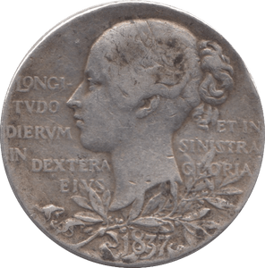 1837 SILVER VICTORIA DIAMOND JUBILEE MEDALLION - SILVER WORLD COINS - Cambridgeshire Coins