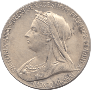 1837 SILVER VICTORIA DIAMOND JUBILEE MEDALLION - SILVER WORLD COINS - Cambridgeshire Coins