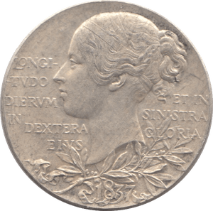 1837 SILVER VICTORIA DIAMOND JUBILEE MEDALLION - SILVER WORLD COINS - Cambridgeshire Coins