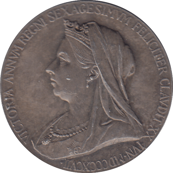 1837 SILVER VICTORIA MEDALLION - SILVER WORLD COINS - Cambridgeshire Coins
