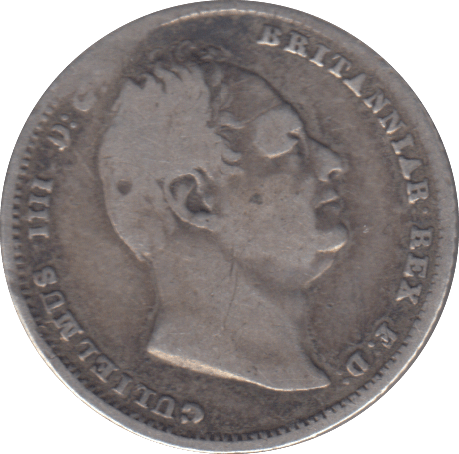 1837 SIXPENCE ( GF ) - SIXPENCE - Cambridgeshire Coins
