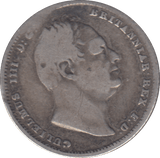 1837 SIXPENCE ( GF ) - SIXPENCE - Cambridgeshire Coins