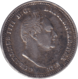 1837 THREEPENCE ( GF ) - THREEPENCE - Cambridgeshire Coins