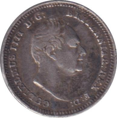 1837 THREEPENCE ( GF ) - THREEPENCE - Cambridgeshire Coins