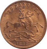 1837 TO HANOVER VICTORIAN TOKEN - OTHER TOKENS - Cambridgeshire Coins