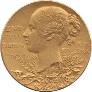 1837 VICTORIAN MEDALLION - GOLD WORLD COINS - Cambridgeshire Coins