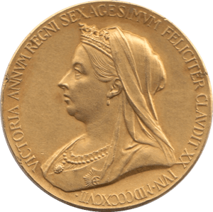 1837 VICTORIAN MEDALLION - GOLD WORLD COINS - Cambridgeshire Coins