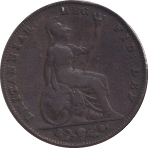 1838 FARTHING ( F ) - FARTHING - Cambridgeshire Coins