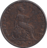1838 FARTHING ( FINE ) - FARTHING - Cambridgeshire Coins