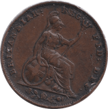 1838 FARTHING ( GF ) - FARTHING - Cambridgeshire Coins