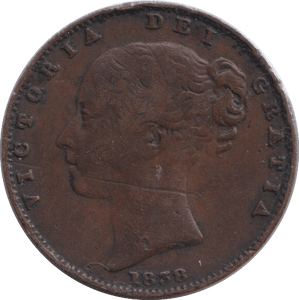 1838 FARTHING ( GF ) - FARTHING - Cambridgeshire Coins