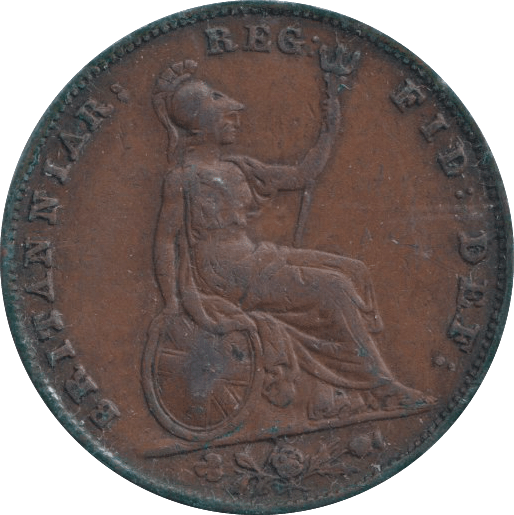 1838 FARTHING ( GF ) - FARTHING - Cambridgeshire Coins