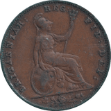 1838 FARTHING ( GF ) - FARTHING - Cambridgeshire Coins