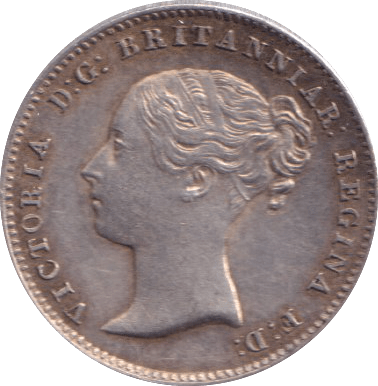 1838 FOURPENCE ( AUNC ) - FOURPENCE - Cambridgeshire Coins