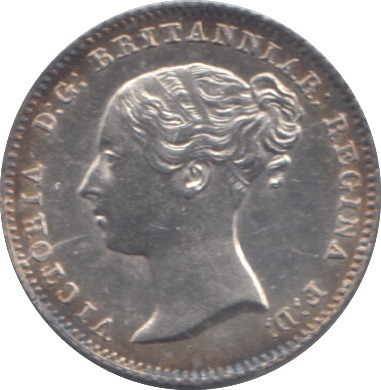 1838 FOURPENCE ( AUNC ) - FOURPENCE - Cambridgeshire Coins