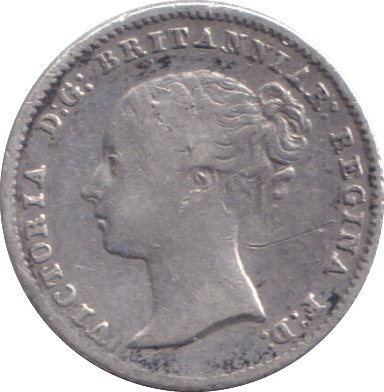 1838 FOURPENCE ( VF ) - FOURPENCE - Cambridgeshire Coins