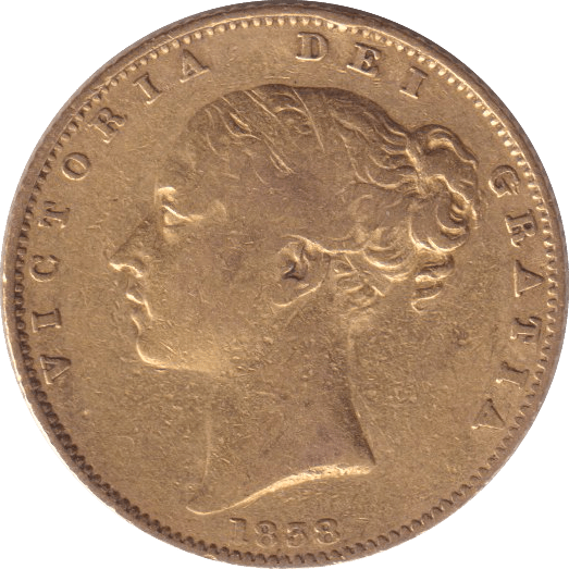 1838 GOLD SOVEREIGN ( FINE ) - SOVEREIGN - Cambridgeshire Coins