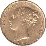 1838 GOLD SOVEREIGN ( GVF ) - SOVEREIGN - Cambridgeshire Coins