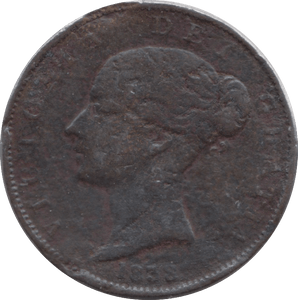 1838 HALFPENNY ( NF ) - Halfpenny - Cambridgeshire Coins