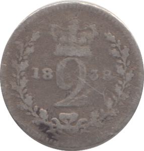 1838 MAUNDY TWOPENCE ( NF ) - MAUNDY TWOPENCE - Cambridgeshire Coins