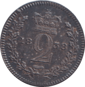 1838 MAUNDY TWOPENCE ( VF ) - MAUNDY TWOPENCE - Cambridgeshire Coins