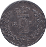 1838 MAUNDY TWOPENCE ( VF ) - MAUNDY TWOPENCE - Cambridgeshire Coins