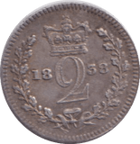 1838 MAUNDY TWOPENCE ( VF ) - MAUNDY TWOPENCE - Cambridgeshire Coins