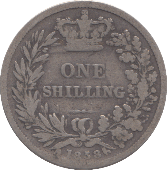 1838 ONE SHILLING ( FINE ) - SHILLING - Cambridgeshire Coins