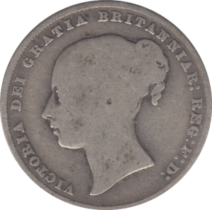1838 ONE SHILLING ( FINE ) - SHILLING - Cambridgeshire Coins