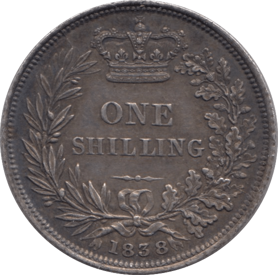 1838 SHILLING ( EF ) - Shilling - Cambridgeshire Coins