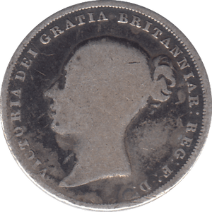1838 SHILLING ( FAIR ) - SHILLING - Cambridgeshire Coins
