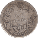 1838 SHILLING ( FAIR ) - SHILLING - Cambridgeshire Coins