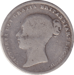 1838 SHILLING ( FINE ) - SHILLING - Cambridgeshire Coins