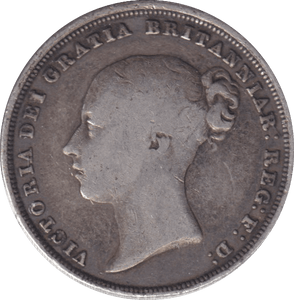 1838 SHILLING ( FINE ) - SHILLING - Cambridgeshire Coins