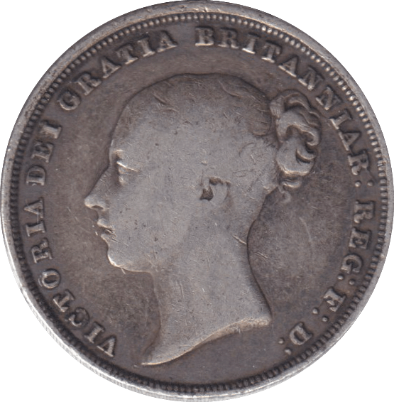 1838 SHILLING ( FINE ) - SHILLING - Cambridgeshire Coins