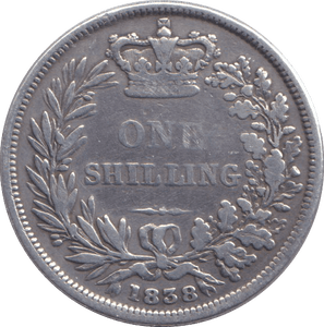 1838 SHILLING ( GF ) - SHILLING - Cambridgeshire Coins