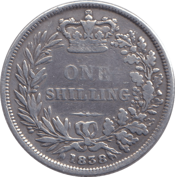 1838 SHILLING ( GF ) - SHILLING - Cambridgeshire Coins