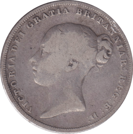1838 SHILLING ( NF ) - SHILLING - Cambridgeshire Coins
